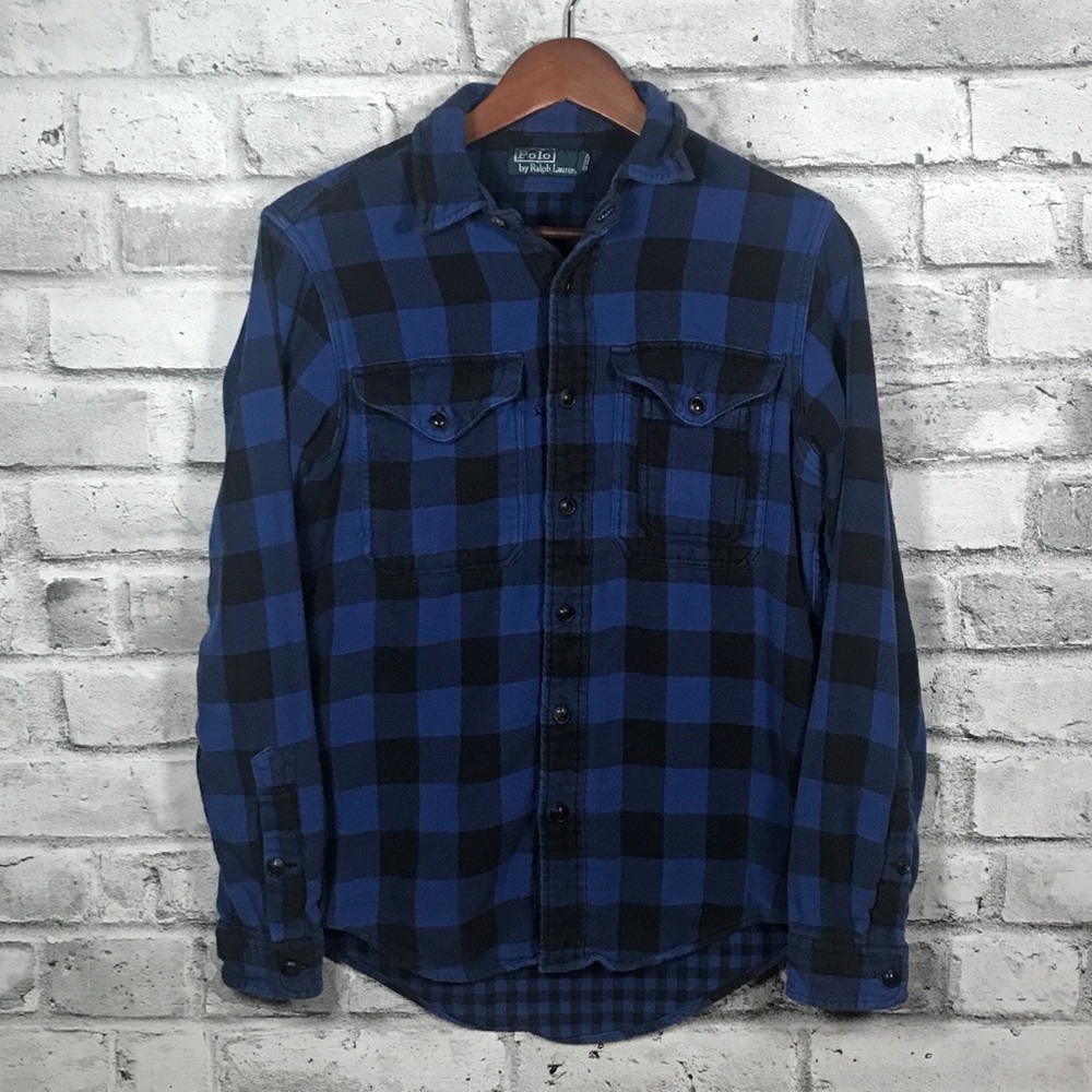 Vintage Polo Ralph Lauren Lumberjack Plaid Shirt Small